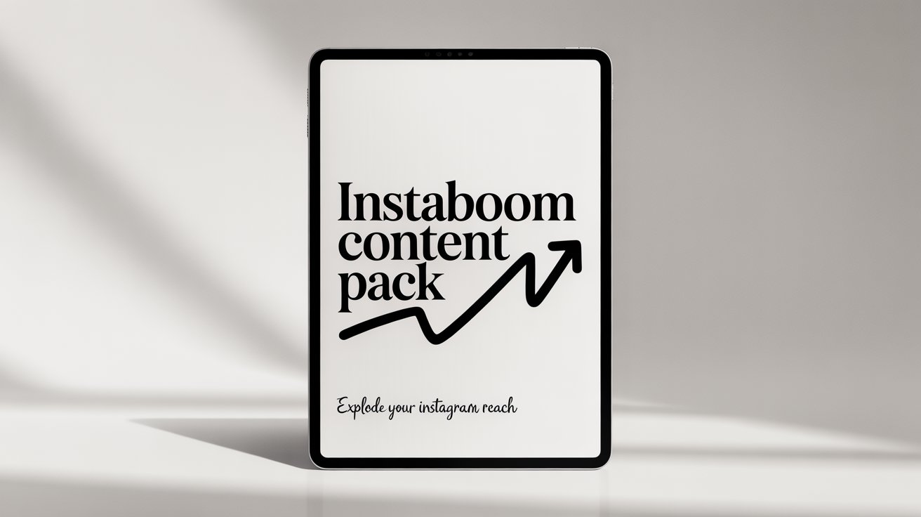 instaboom content pack canva